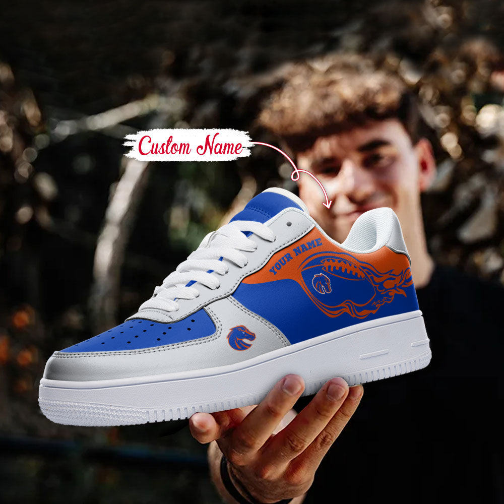 Boise State Broncos NCAA Air Low-Top Sneakers Shoes For Men And Women
