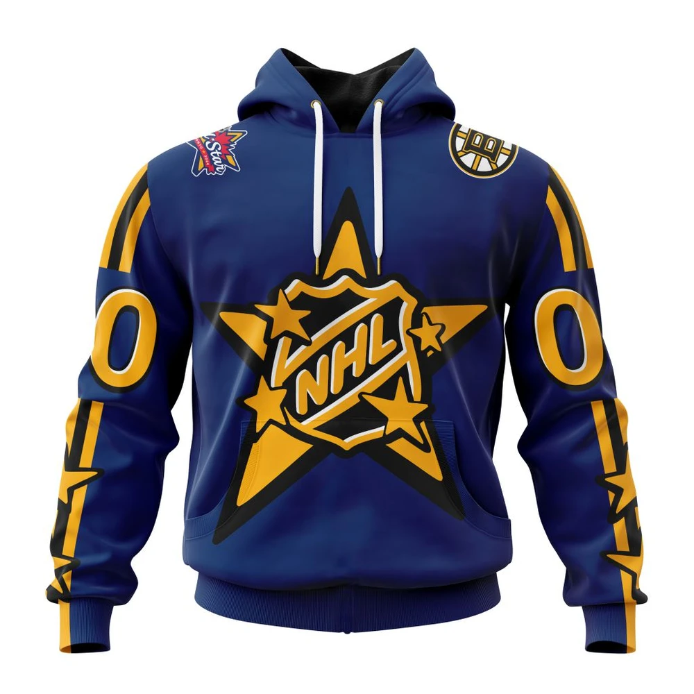 Boston Bruins Personalized NHL All-Star Game All Over Print Hoodie Style 66724