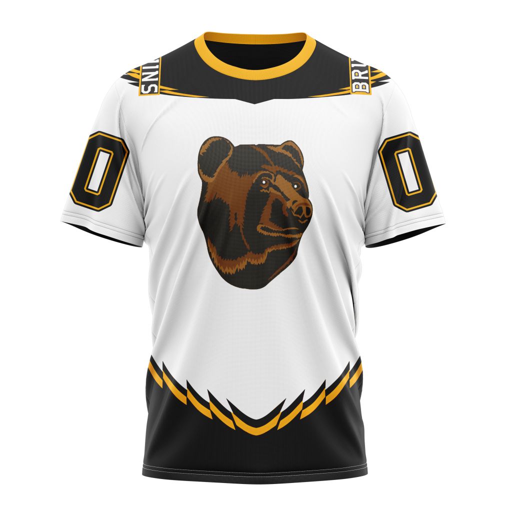 Boston Bruins Reverse Retro Kits 2022 Personalized Name And Number T-Shirt Oregontrailrvpk Shirt
