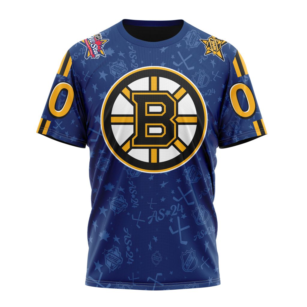 Boston Bruins Special 2024 All-Star Game Design 01 Personalized Name And Number T-Shirt Oregontrailrvpk Shirt