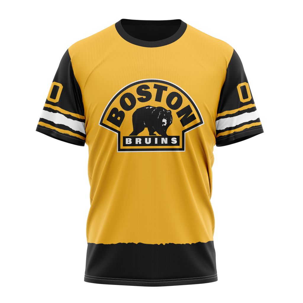 Boston Bruins Special Bold Design 01 Personalized Name And Number T-Shirt Oregontrailrvpk Shirt