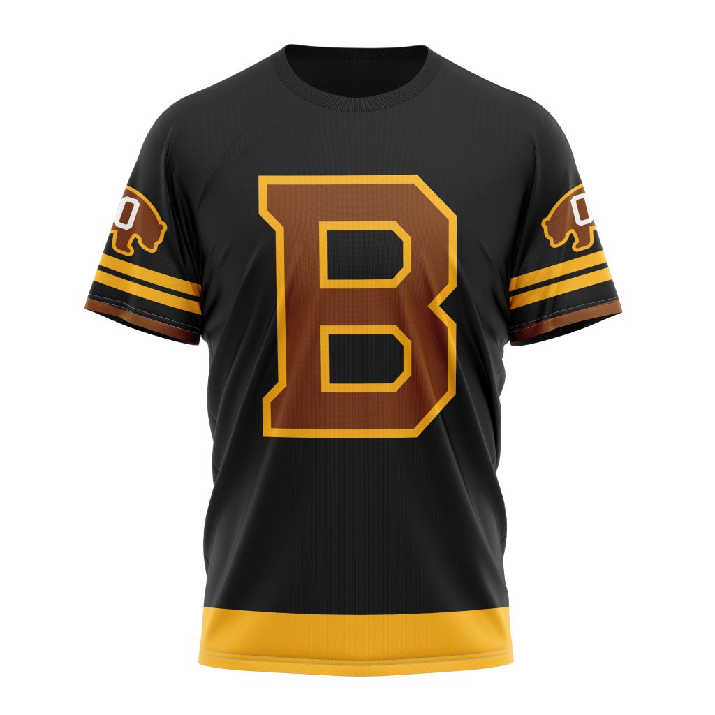 Boston Bruins Special Bold Design 02 Personalized Name And Number T-Shirt Oregontrailrvpk Shirt