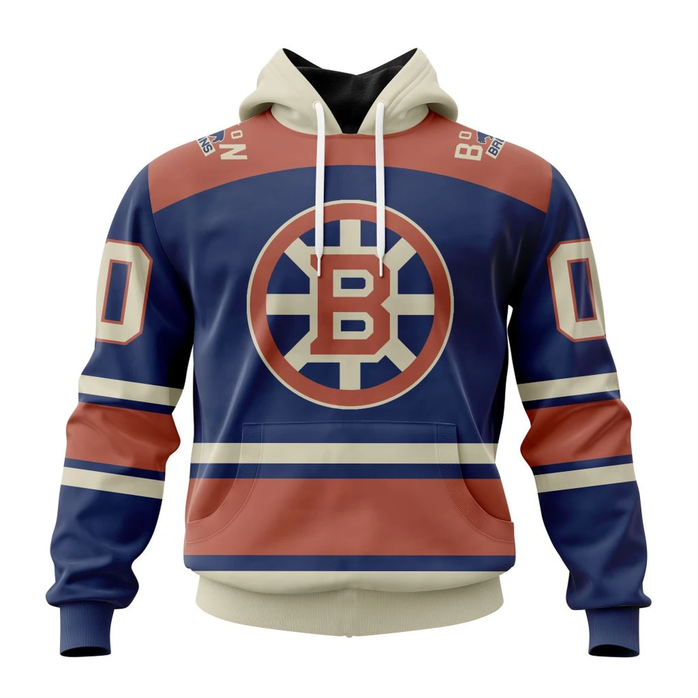 Boston Bruins Special City Connect Design All Over Print Hoodie Style 69522