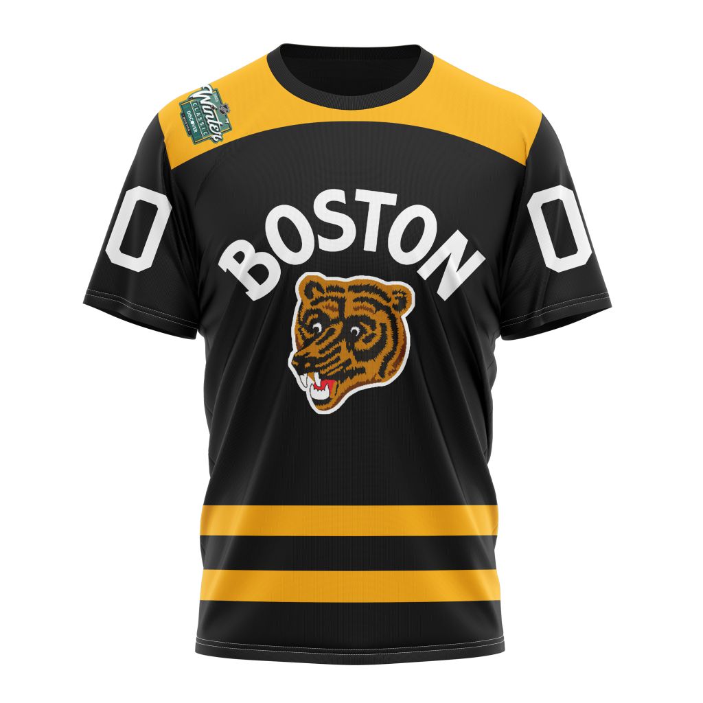 Boston Bruins Winter Classic 2022 Personalized Name And Number T-Shirt Oregontrailrvpk Shirt