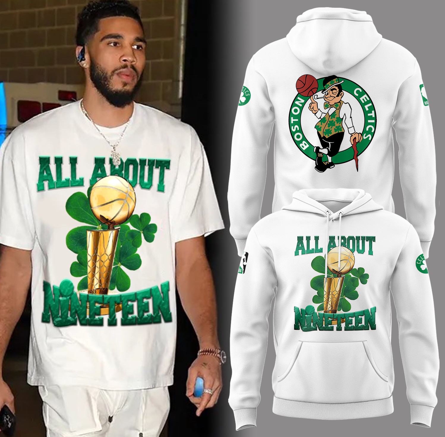 Boston Celtics All About 19 Hoodie Gifts For The Basketball Enthusiast