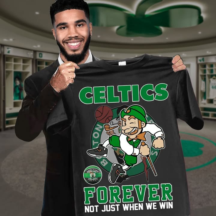 Boston Celtics Basketball Team Not Just When We Win T-Shirt For Basketball Fan Oregontrailrvpk Shirt