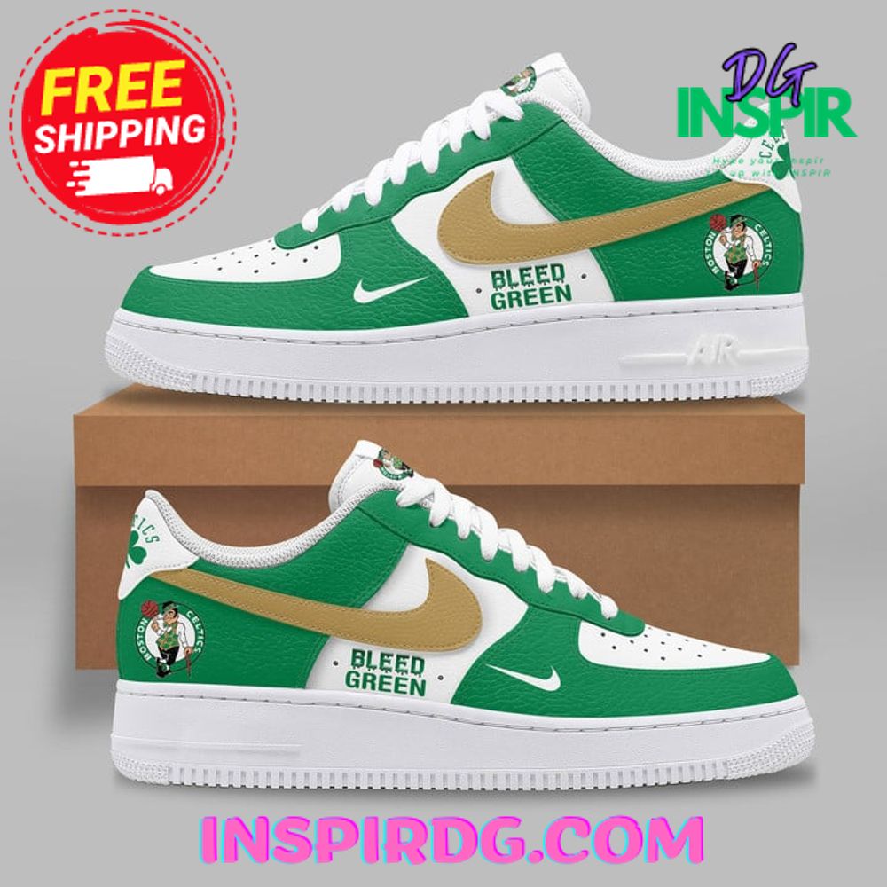 Boston Celtics Bleed Green Air Force 1