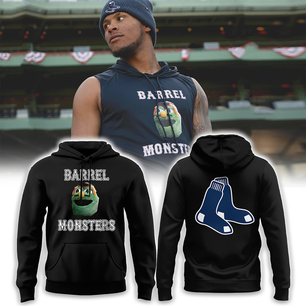 Boston Red Sox Barrel Monster Combo Limited Edition Hoodie