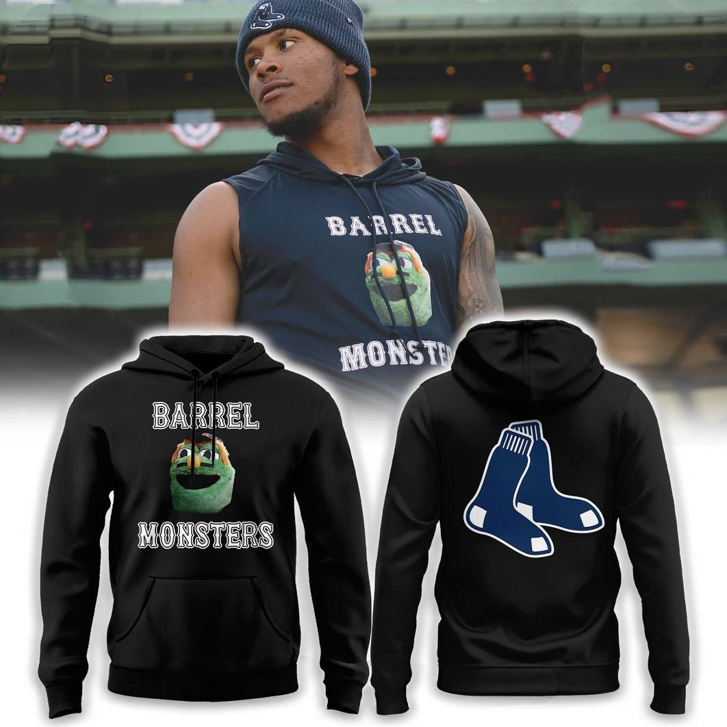 Boston Red Sox Barrel Monster Hoodie