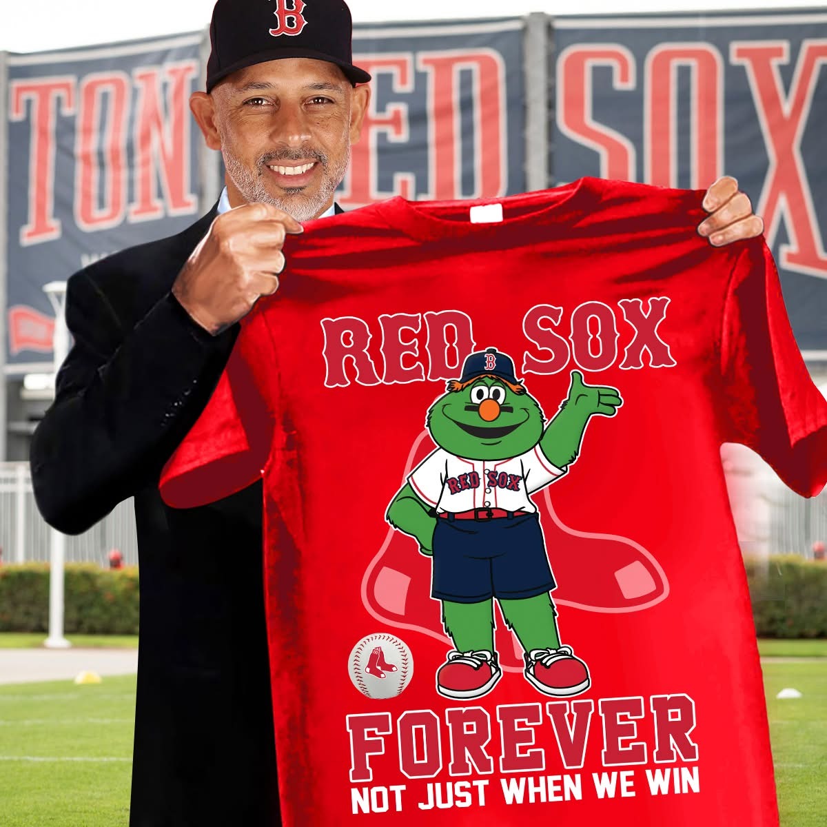 Boston Red Sox Baseball Team Forever Not Just When We Win T-Shirt Oregontrailrvpk Shirt