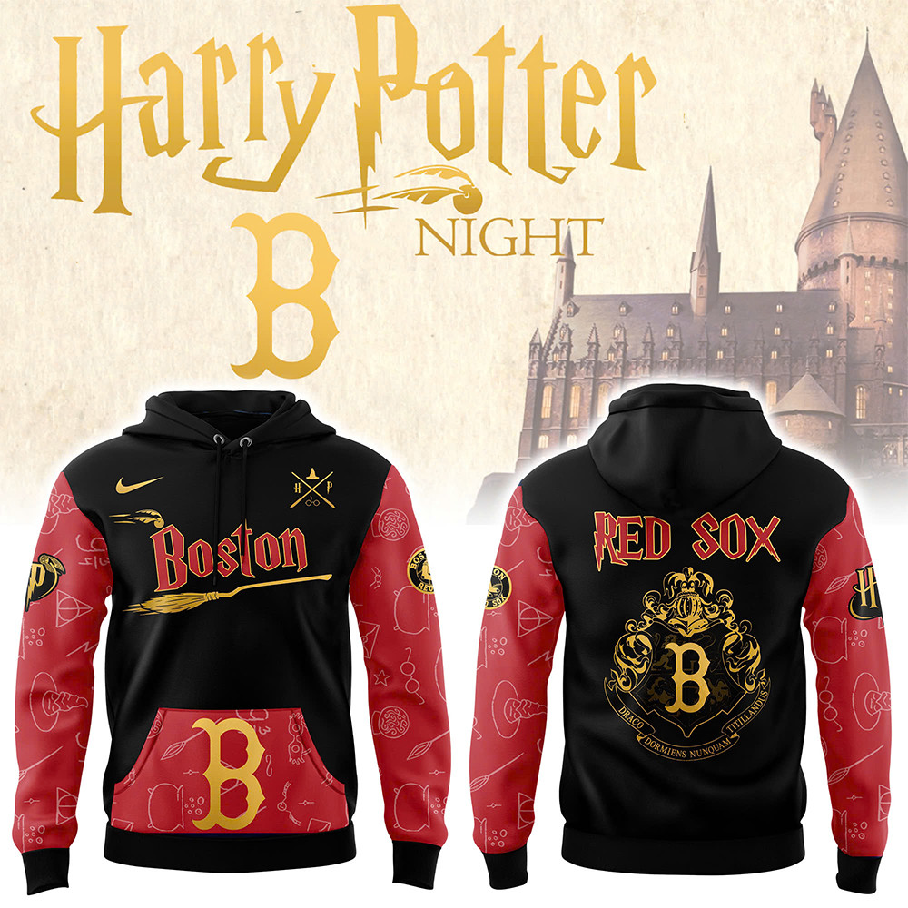 Boston Red Sox x Harry Potter Night Heritage Hoodie Best