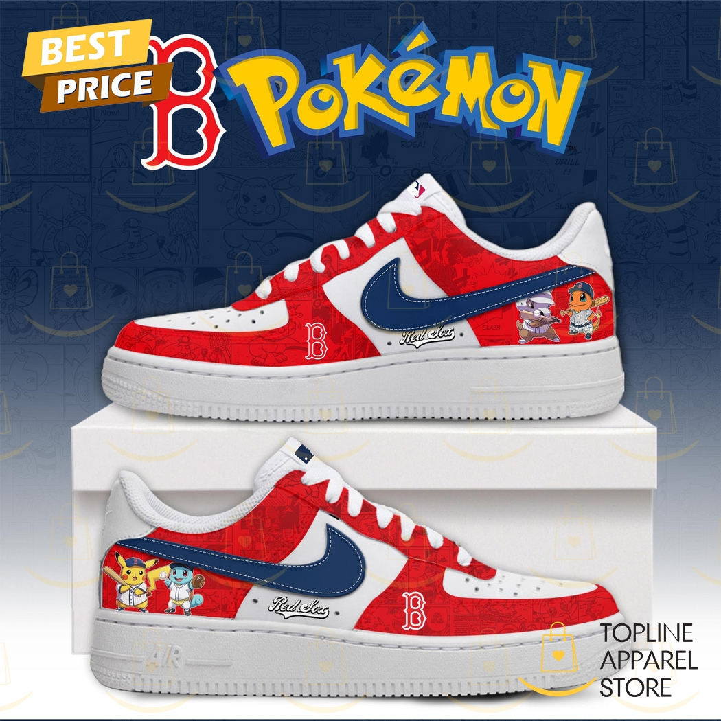 Boston Red Sox x Po kemon Go Air Force 1