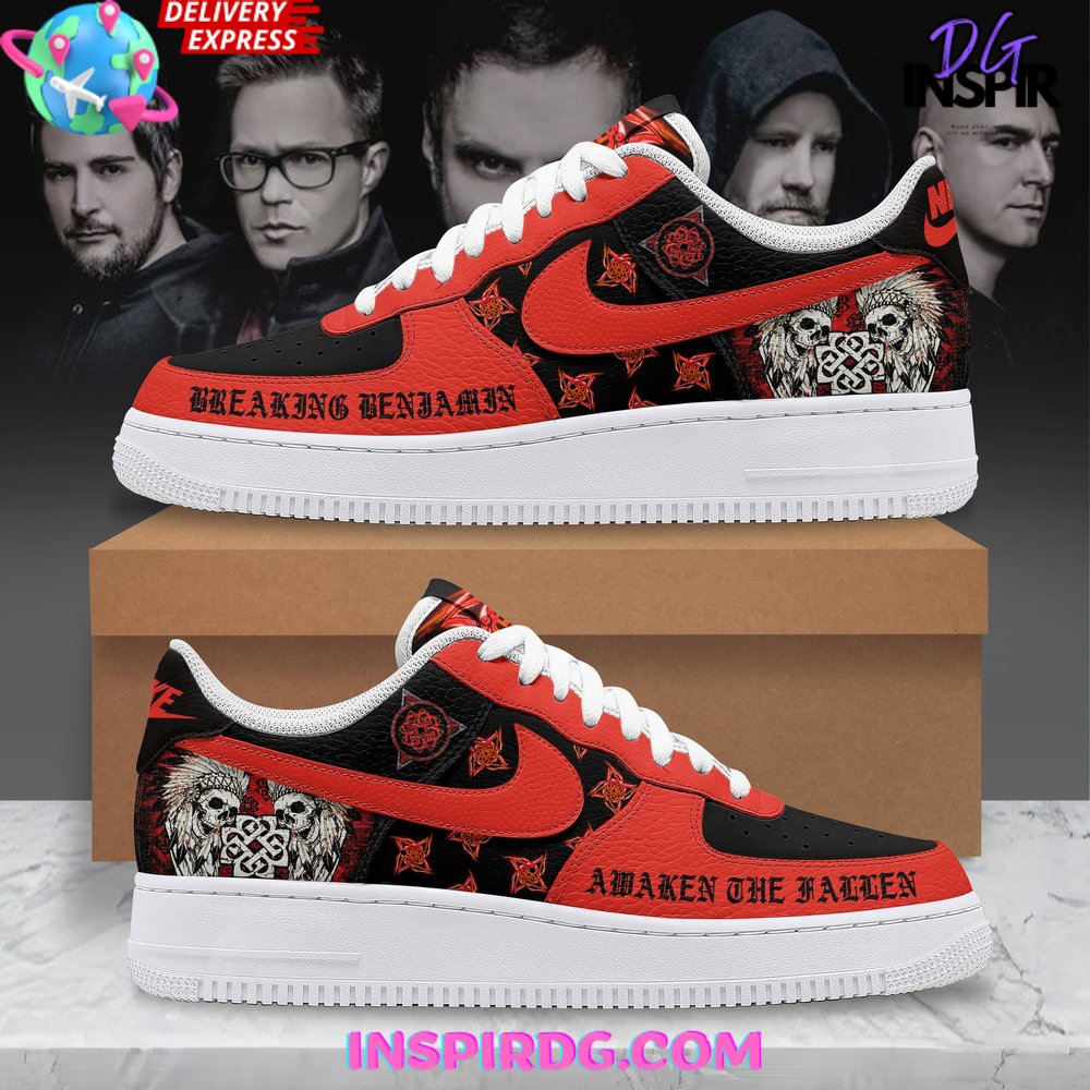 Breaking Benjamin Rock Band Limited Air Force 1