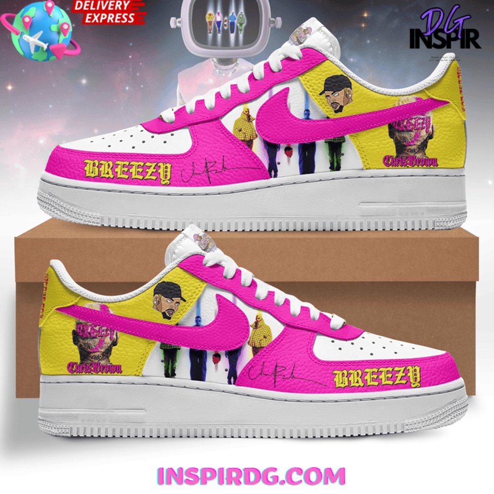 Breezy Chris Brown Super Star Limited Edition Air Force 1