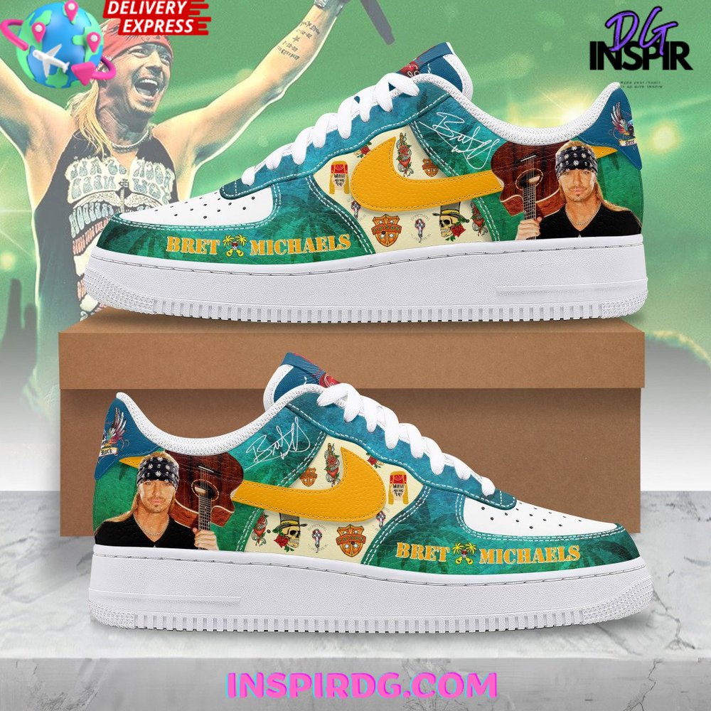 Bret Michaels Limited Edition Air Force 1
