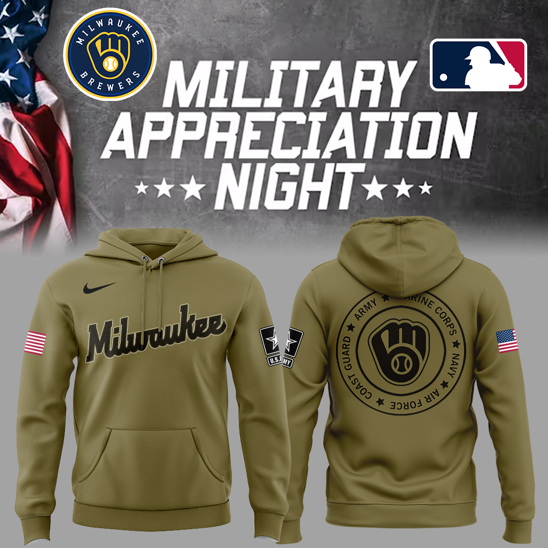 Brewers x Military Appreciation Night Hoodie