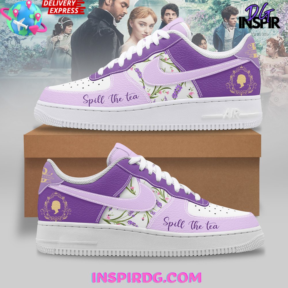 Bridgerton Spill The Tea Air Force 1 Sneaker