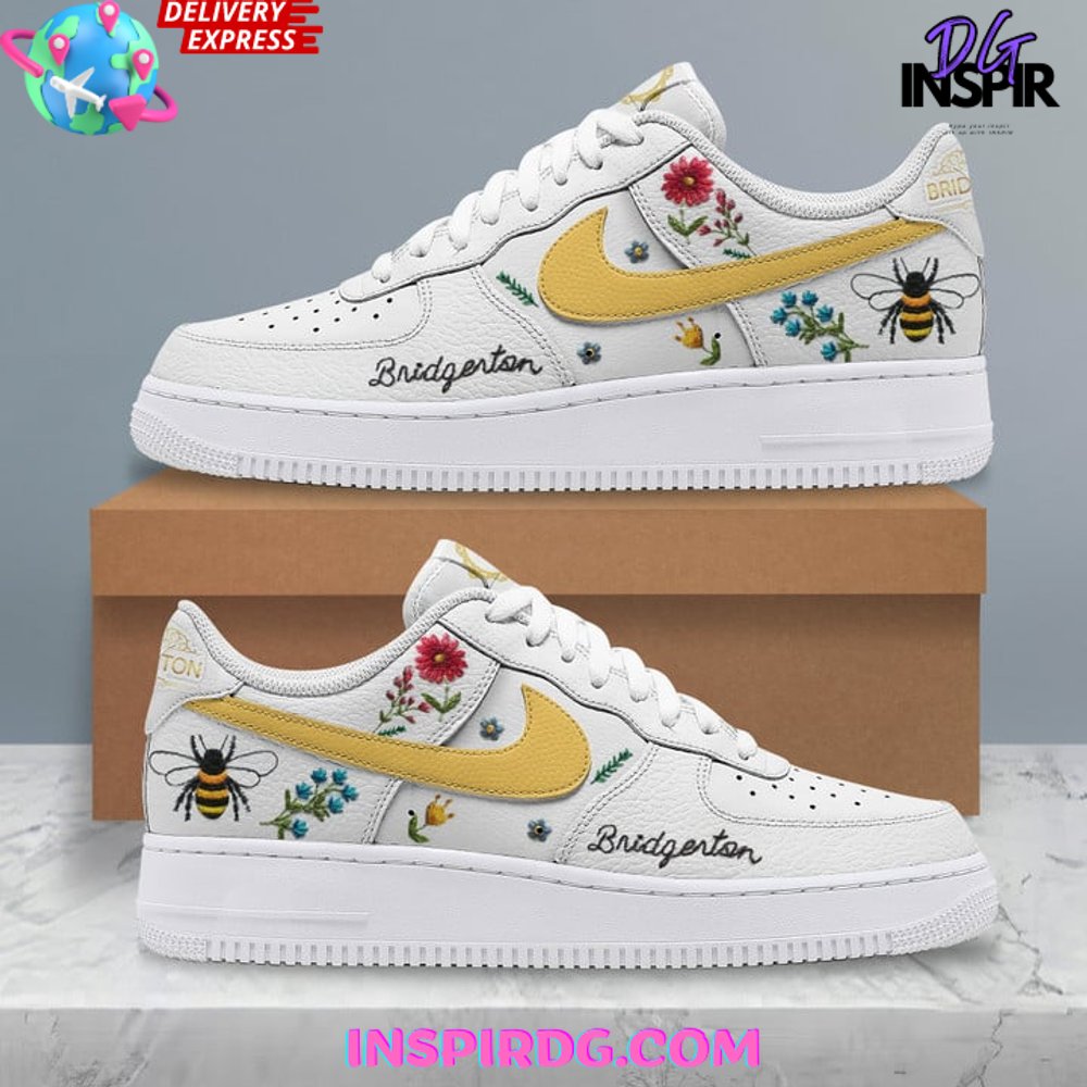 Bridgeton Bee White Limited Edition Air Force 1