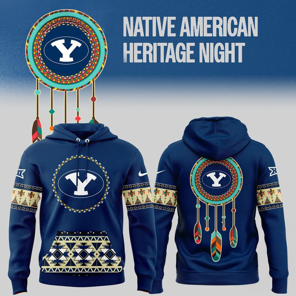 Brigham Young Native American Heritage New Hoodie