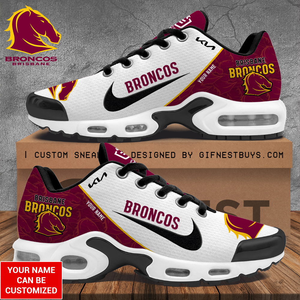 Brisbane Broncos Air Max Plus Shoes Sneakers For Men And Women