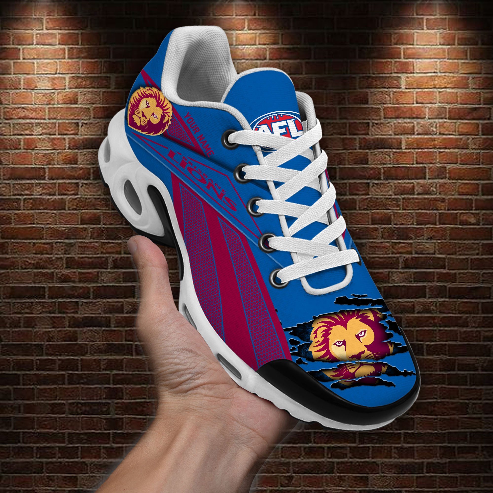Brisbane Lions Air Max Plus Shoes Sneakers For Men And Women
