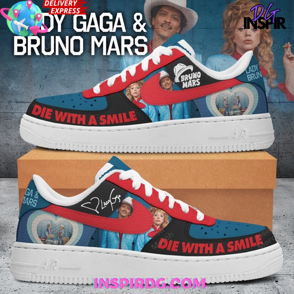 Bruno Mars x Lady Gaga Limited Edition Air Force 1