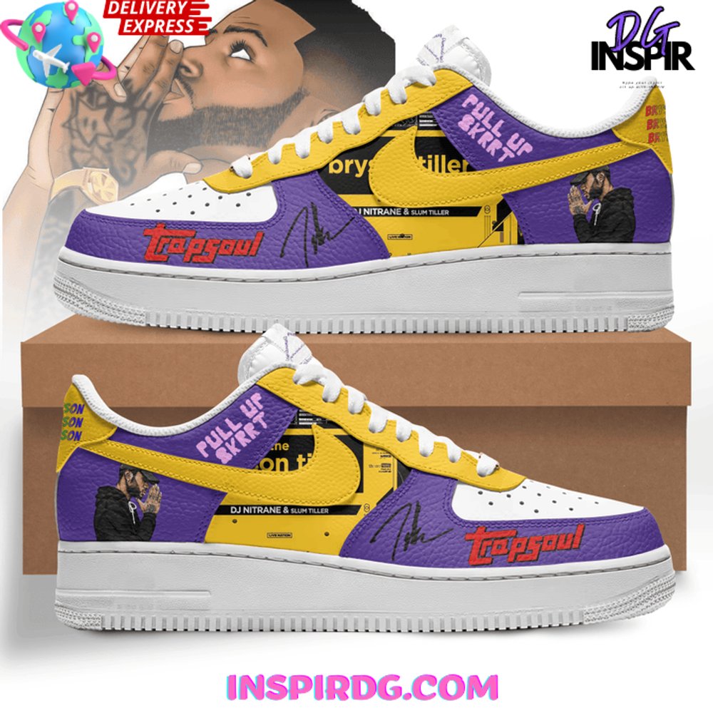 Bryson Tiller Trapsoul Limited Edition Air Force 1