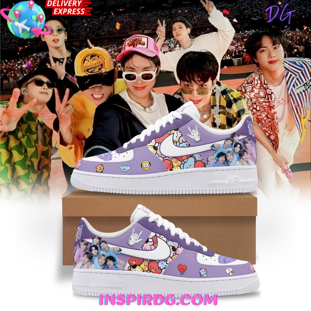 BTS x ARMY Limited Edition Air Force 1