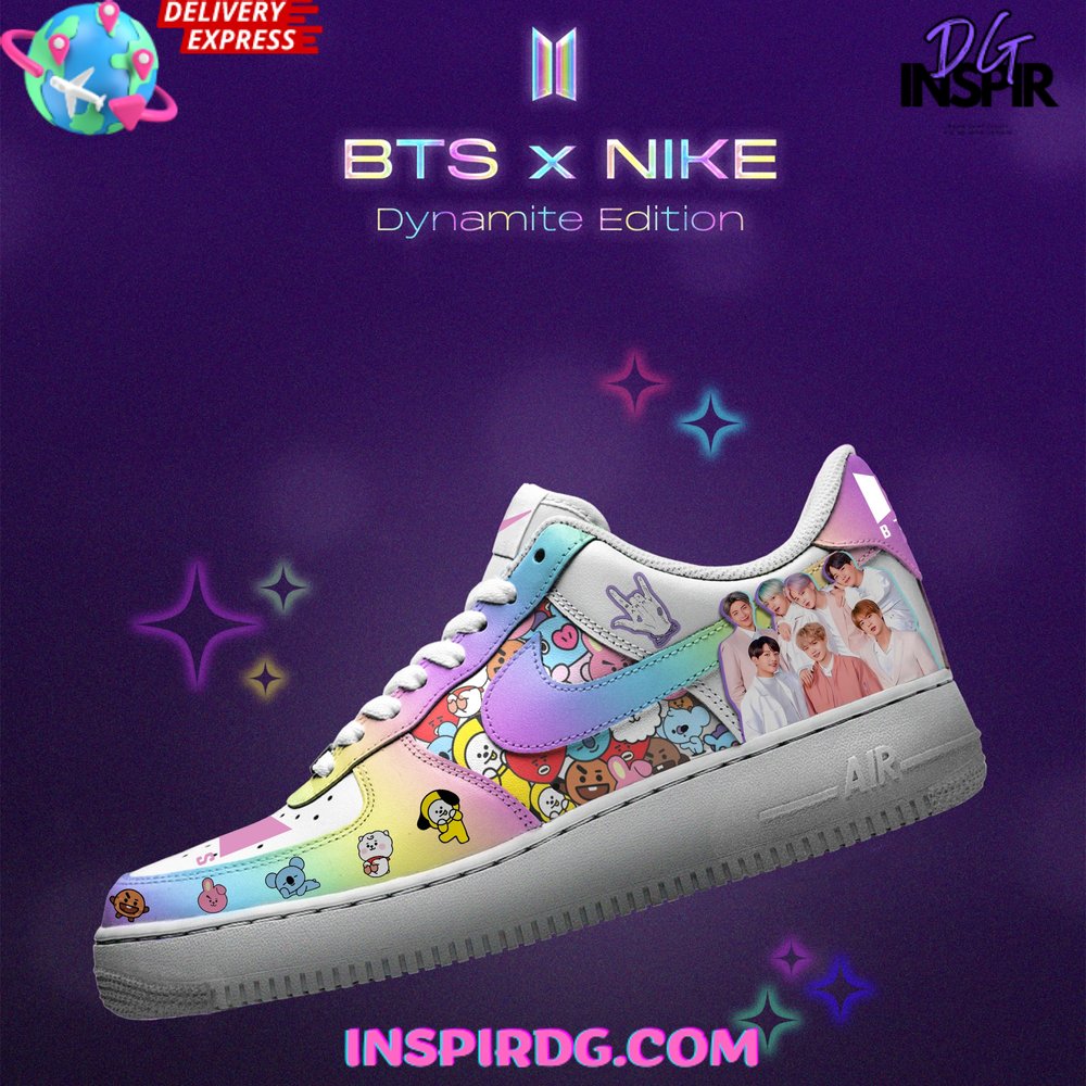 BTS x Dynamite Edition Air Force 1