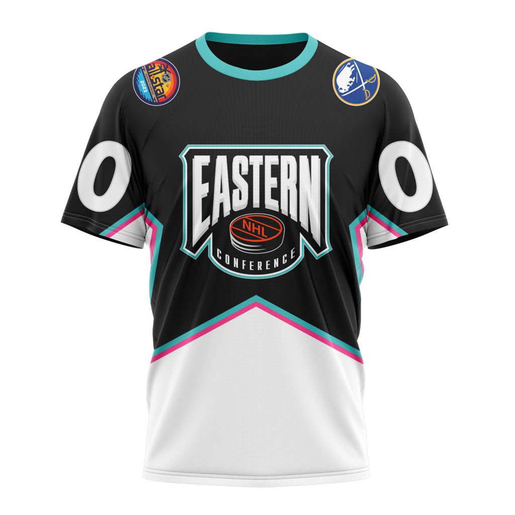 Buffalo Sabres All-Star Eastern Conference 2023 Personalized Name And Number T-Shirt Oregontrailrvpk Shirt