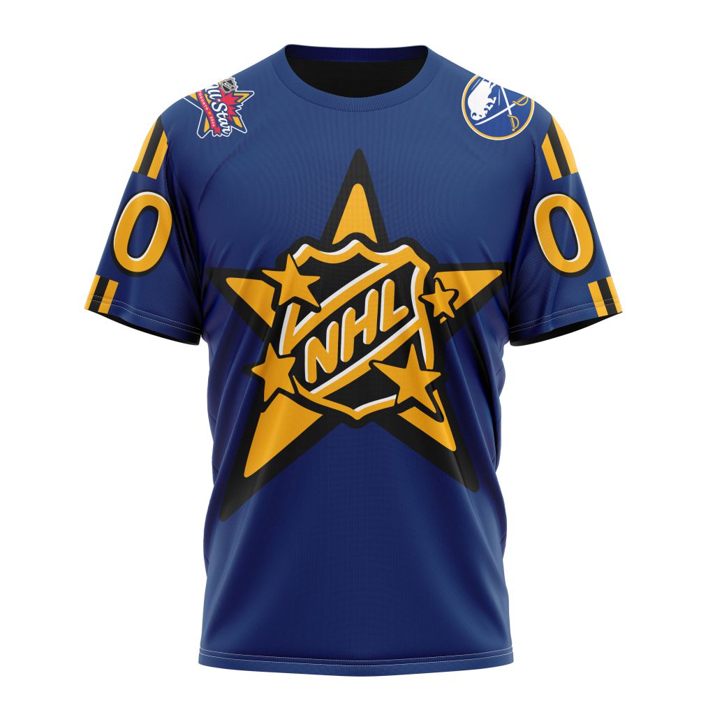 Buffalo Sabres Personalized 2024 NHL All-Star Game Personalized Name And Number T-Shirt Oregontrailrvpk Shirt