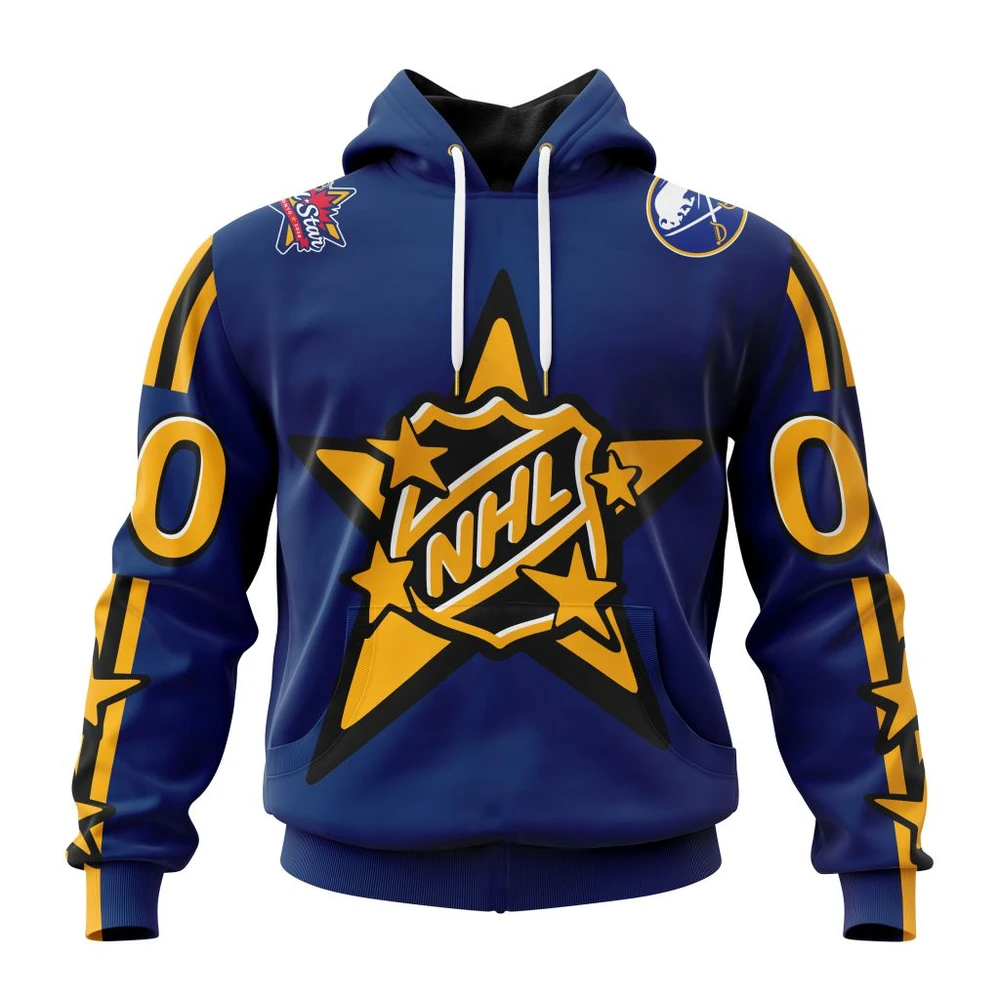 Buffalo Sabres Personalized NHL All-Star Game All Over Print Hoodie Style 74340