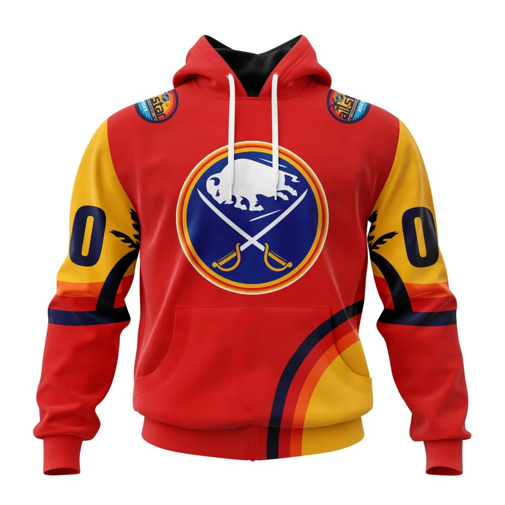 Buffalo Sabres Special All-Star Game Design With Florida Sunset All Over Print Hoodie Style 40490