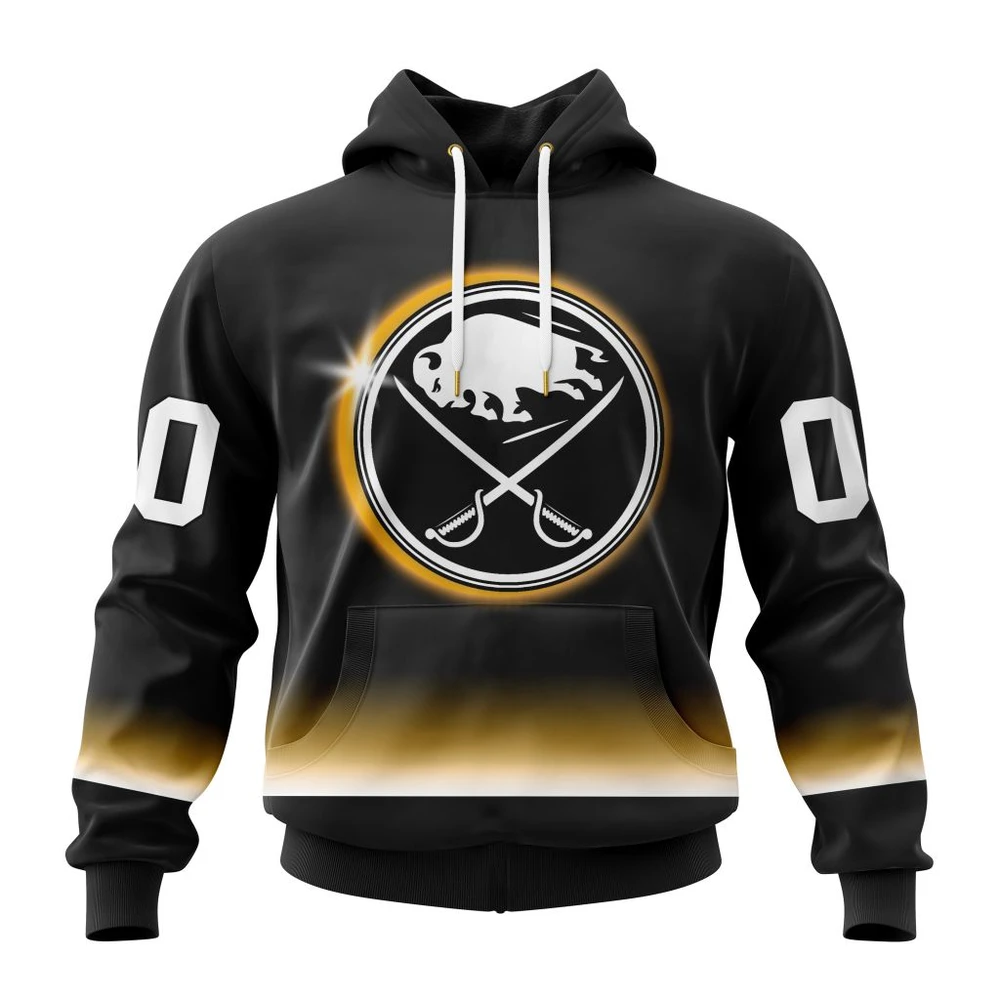 Buffalo Sabres Special Eclipse Design All Over Print Hoodie Style 72524