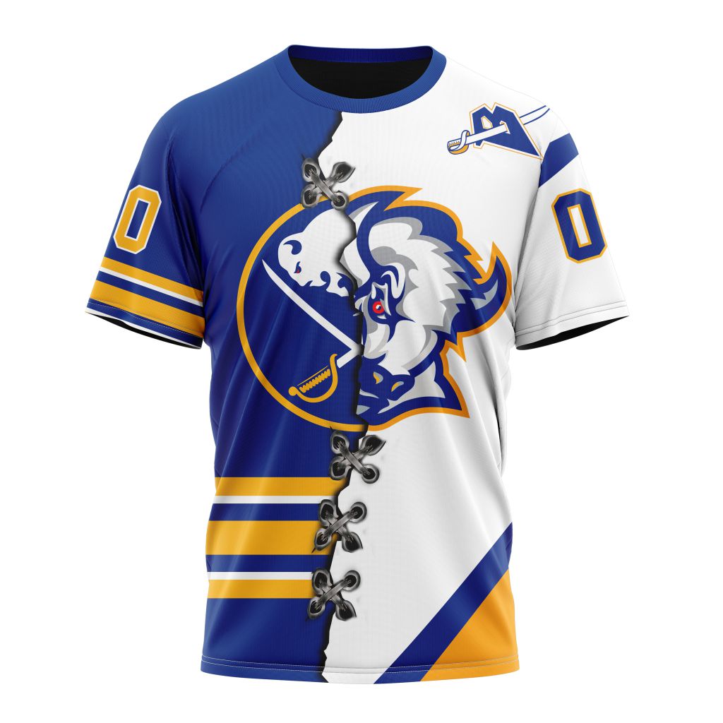Buffalo Sabres Special Home Mix Reverse Retro Personalized Kits Personalized Name And Number T-Shirt Oregontrailrvpk Shirt