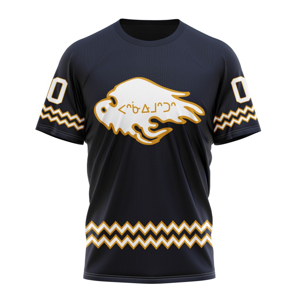 Buffalo Sabres Special Indigenous Design Personalized Name And Number T-Shirt Oregontrailrvpk Shirt