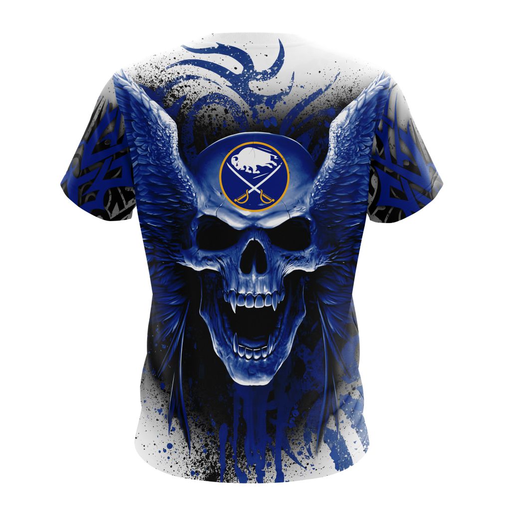 Buffalo Sabres Special Kits With Skull Art T-Shirt Oregontrailrvpk Shirt