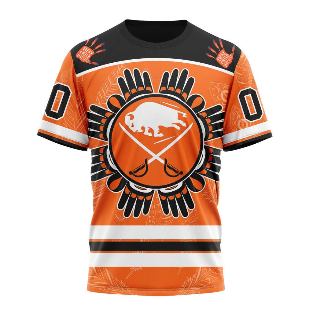Buffalo Sabres Special National Day For Truth And Reconciliation Design 01 Personalized Name And Number T-Shirt Oregontrailrvpk Shirt