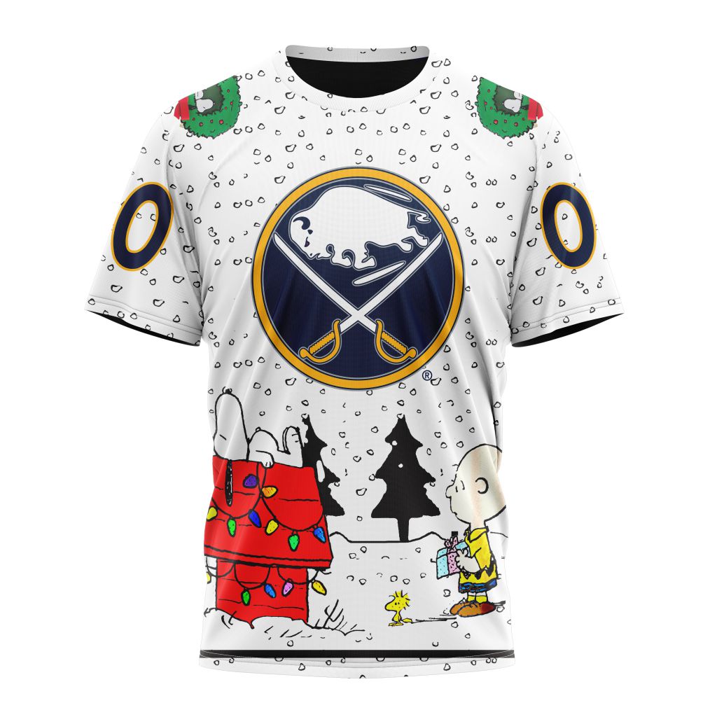 Buffalo Sabres Special Peanuts Design Personalized Name And Number T-Shirt Oregontrailrvpk Shirt