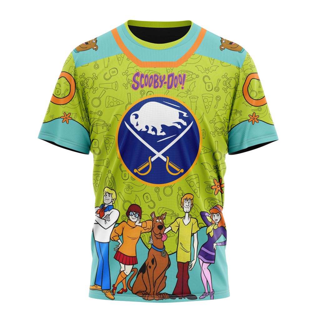 Buffalo Sabres Special Scooby Doo Design 01 Personalized Name And Number T-Shirt Oregontrailrvpk Shirt