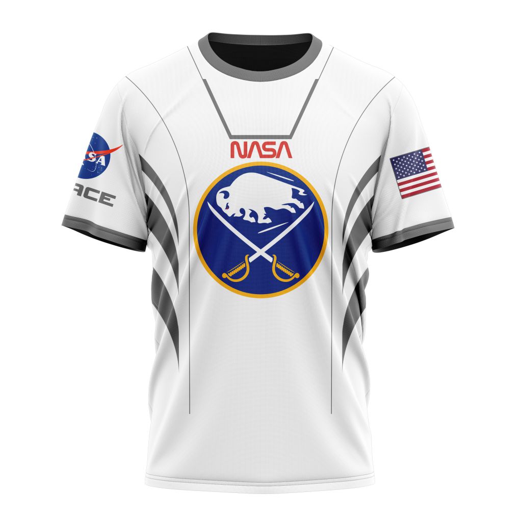 Buffalo Sabres Special Space Force NASA Astronaut Design Personalized Name And Number T-Shirt Oregontrailrvpk Shirt