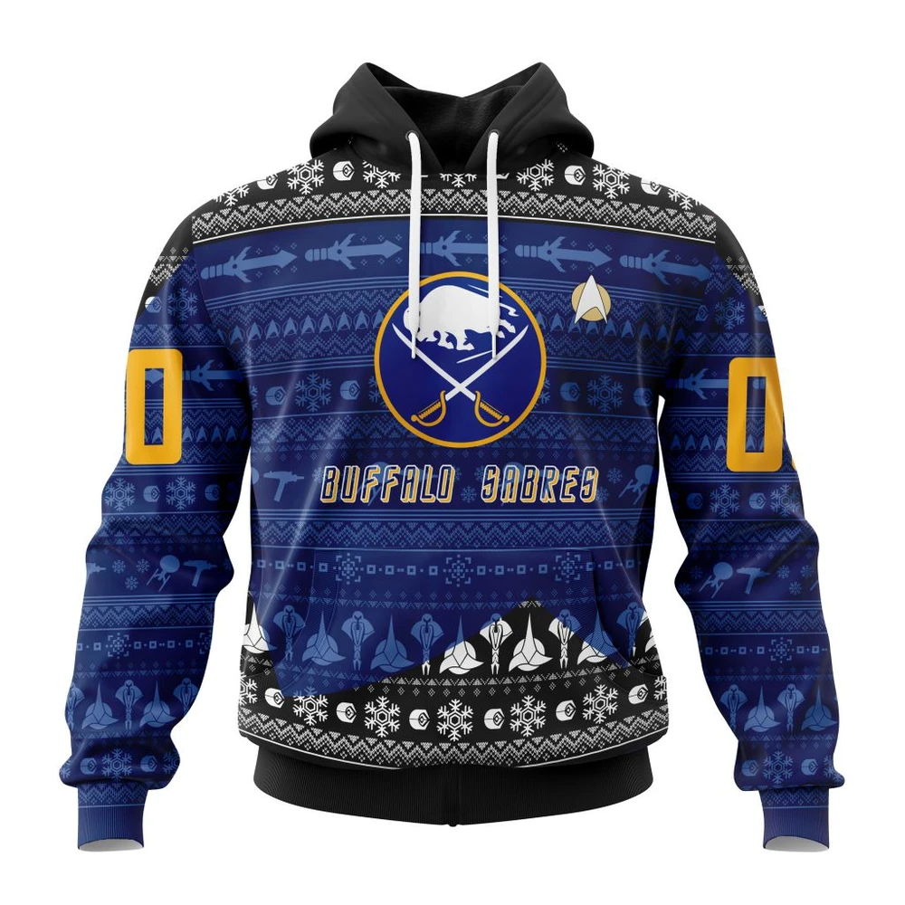 Buffalo Sabres Special Star Trek Design All Over Print Hoodie Style 97381
