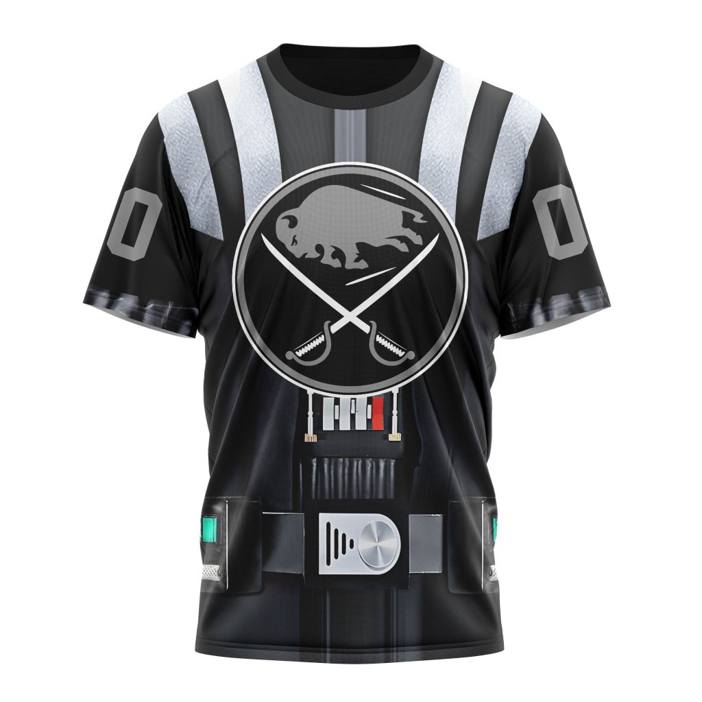 Buffalo Sabres Special Star Wars Darth Vader Design 01 Personalized Name And Number T-Shirt Oregontrailrvpk Shirt