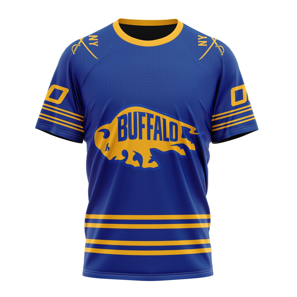Buffalo Sabres Special Two-tone Design 01 Personalized Name And Number T-Shirt Oregontrailrvpk Shirt