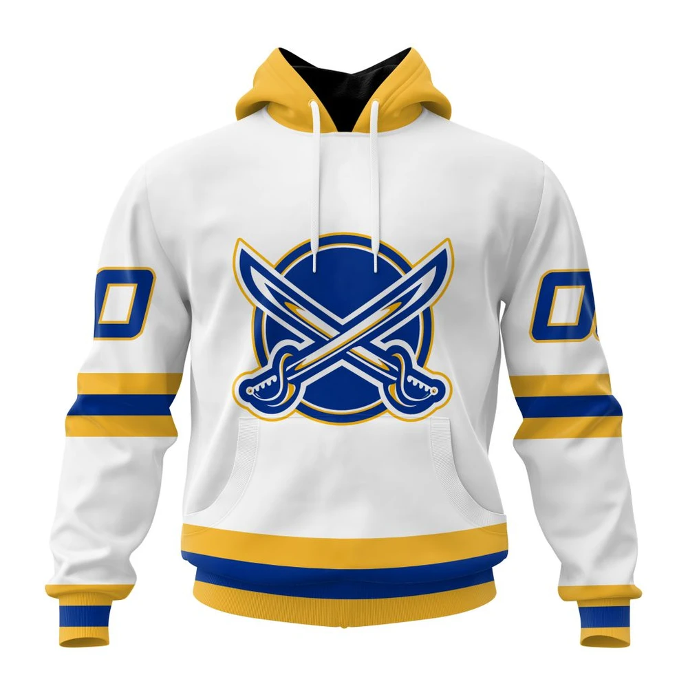 Buffalo Sabres Special Whiteout Design All Over Print Hoodie Style 37789