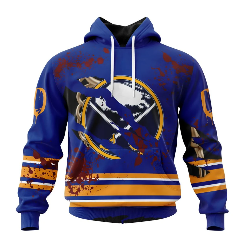 Buffalo Sabres Specialized Design Jersey With Your Ribs For Halloween All Over Print Hoodie Style 64554