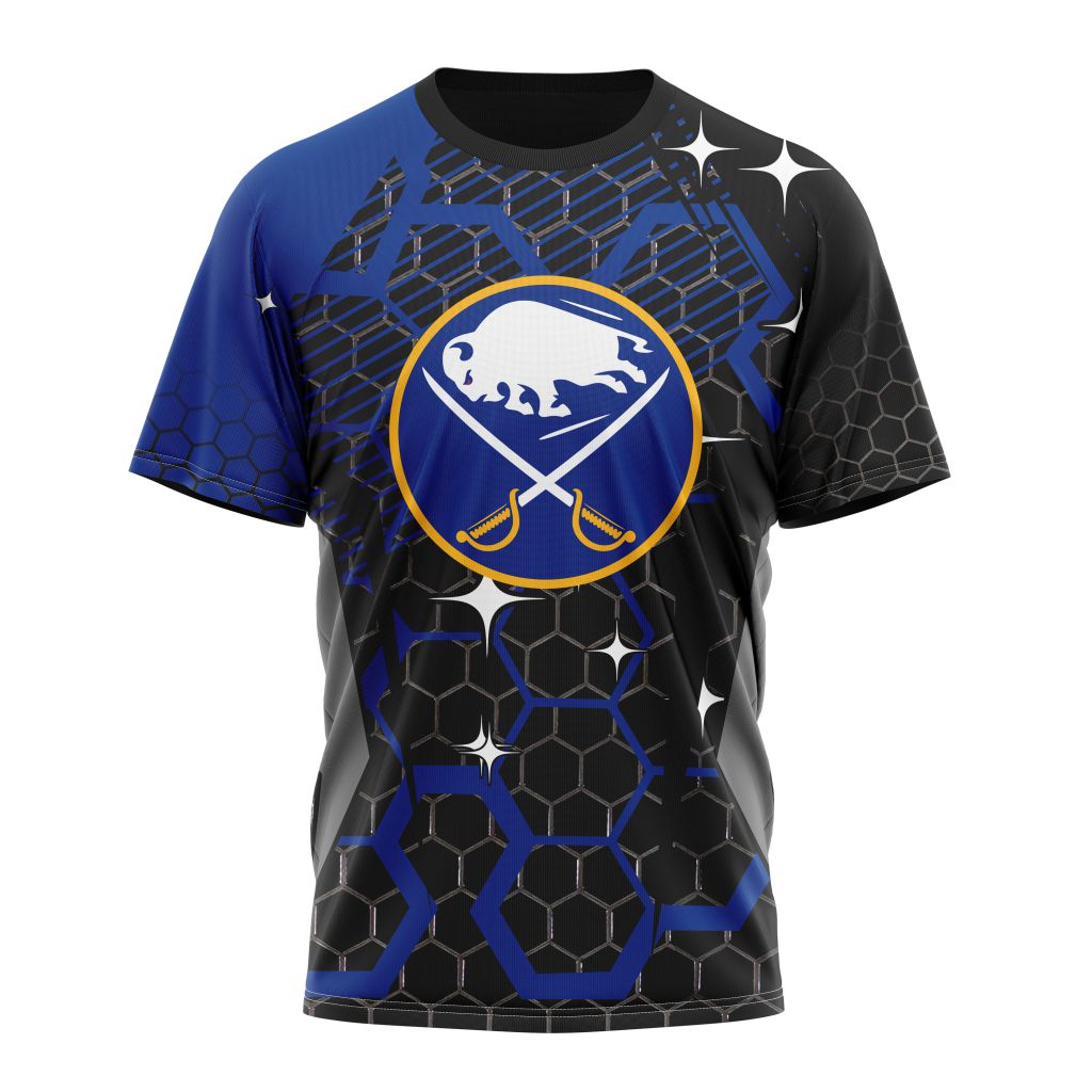 Buffalo Sabres Specialized Design With MotoCross Syle Personalized Name And Number T-Shirt Oregontrailrvpk Shirt