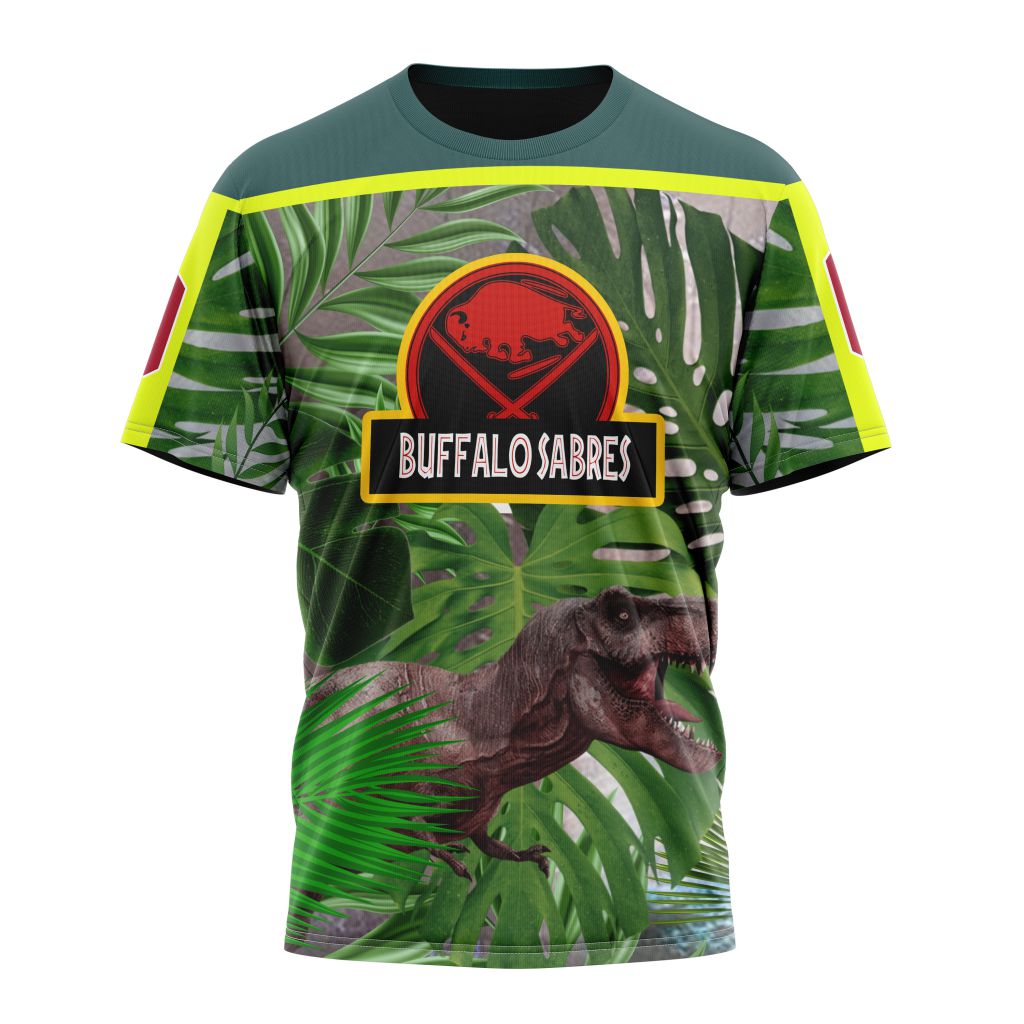 Buffalo Sabres Specialized Jersey Hockey For Jurassic World Personalized Name And Number T-Shirt Oregontrailrvpk Shirt