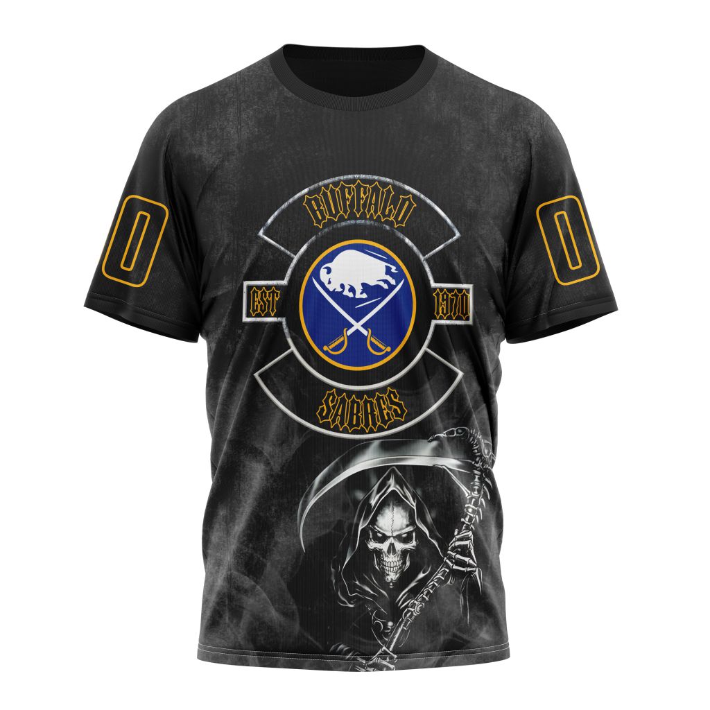 Buffalo Sabres Specialized Kits For Rock Night Personalized Name And Number T-Shirt Oregontrailrvpk Shirt