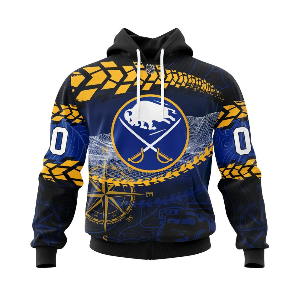 Buffalo Sabres Specialized Off Road All Over Print Hoodie Style 45258
